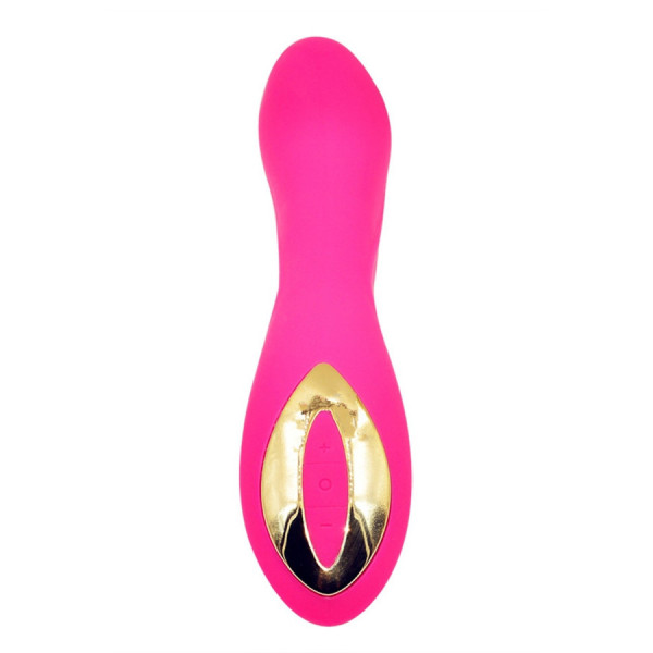 Vibromasseur rose 10 programmes USB 